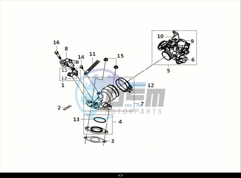 THROTTLEBODYASSY / HD300 (LS30W2Z1-EU) (M2)