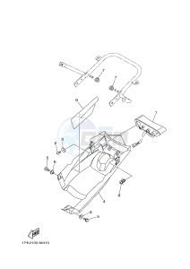 YFM700R YFM70RSBG RAPTOR 700R (2LS7) drawing TAILLIGHT