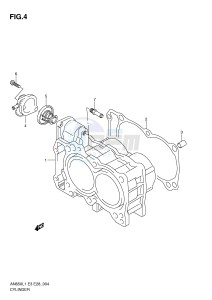 AN650 (E3-E28) Burgman drawing CYLINDER