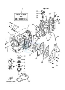 25BMHS drawing CYLINDER--CRANKCASE