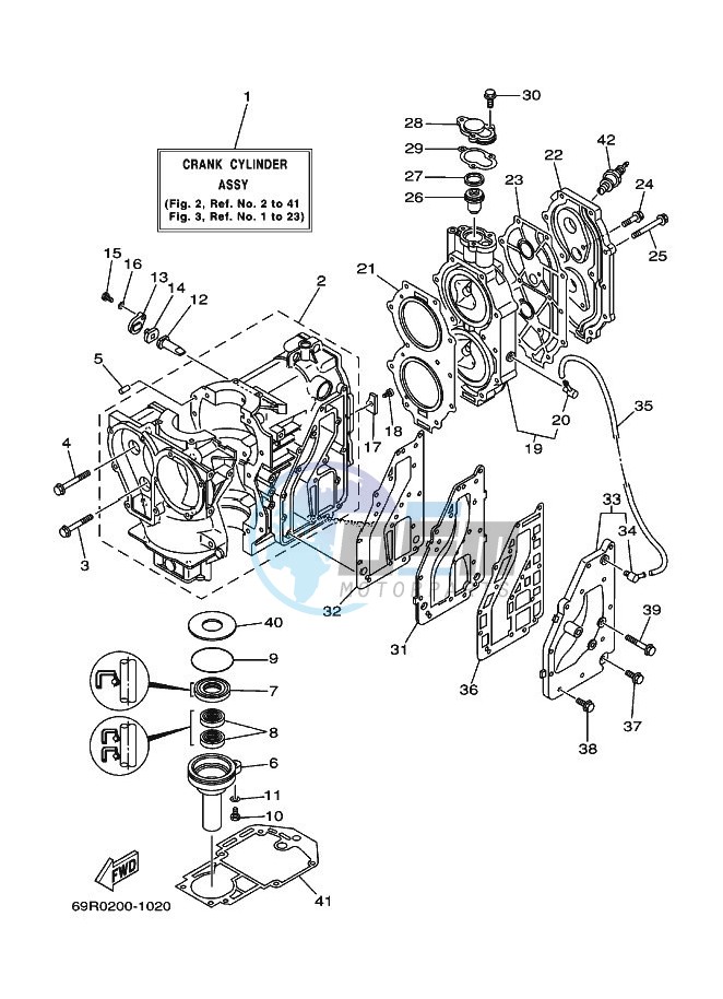 CYLINDER--CRANKCASE