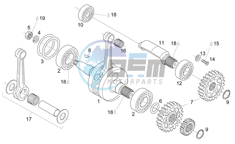 Crankshaft - Balance shaft