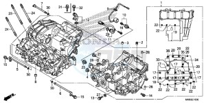 CBR1000RRF Fireblade - CBR1000RR 2ED - (2ED) drawing CRANKCASE