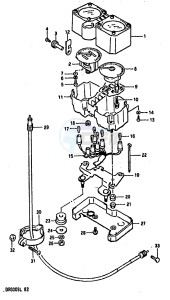 DR800S (E4) drawing SPEEDOMETER