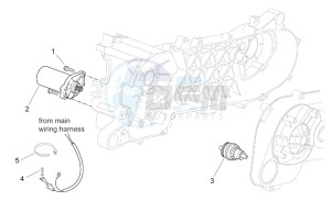 SR 50 H2O (ie+carb.) 03-12 drawing Starter motor