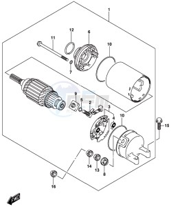 AN650 BURGMAN drawing DRIVE SHAFT