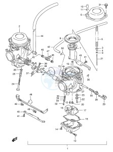 GS500E (E2) drawing CARBURETOR