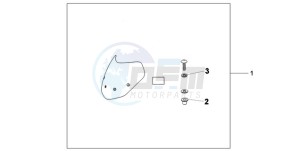 CB600F9 Europe Direct - (ED / 25K) drawing FLY SCREEN