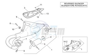 SR 50 H2O drawing Exhaust unit -RAC-