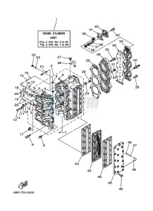 75A drawing CYLINDER--CRANKCASE