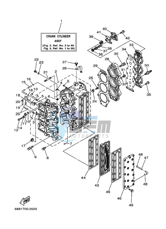 CYLINDER--CRANKCASE