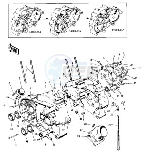 F5 [BIG HORN] 350 [BIG HORN] drawing CRANKCASE