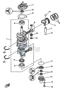 40H drawing CRANKSHAFT--PISTON