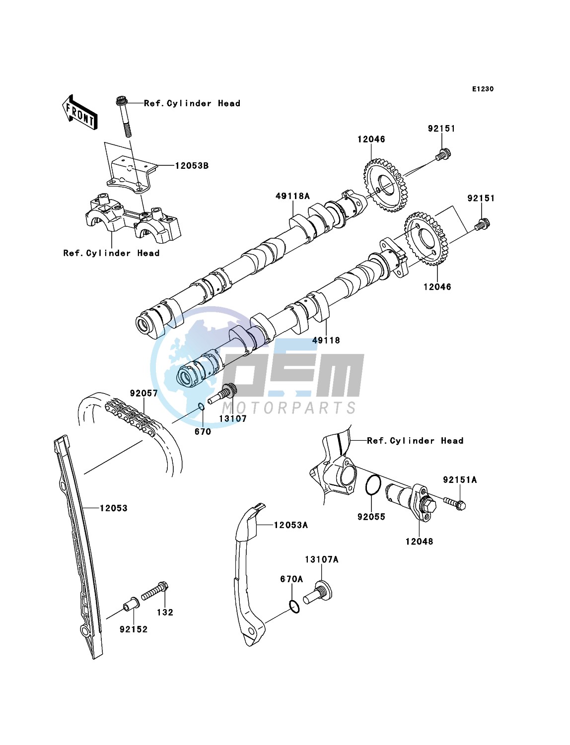 Camshaft(s)/Tensioner