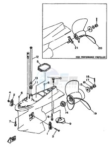 225C drawing LOWER-CASING-x-DRIVE