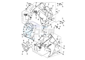 FJR 1300 drawing FAIRING