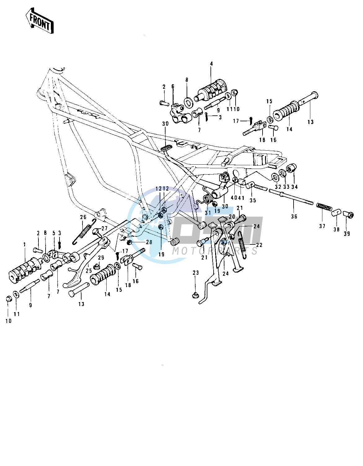 FOOTRESTS_STANDS_BRAKE PEDAL