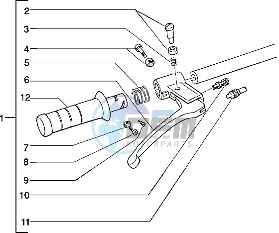 Handlebars component parts