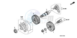 ST1300A9 France - (F / ABS CMF MME) drawing FINAL GEAR