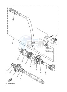 DT125 (3TTU) drawing STARTER