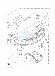 FT25FETL drawing TOP-COWLING