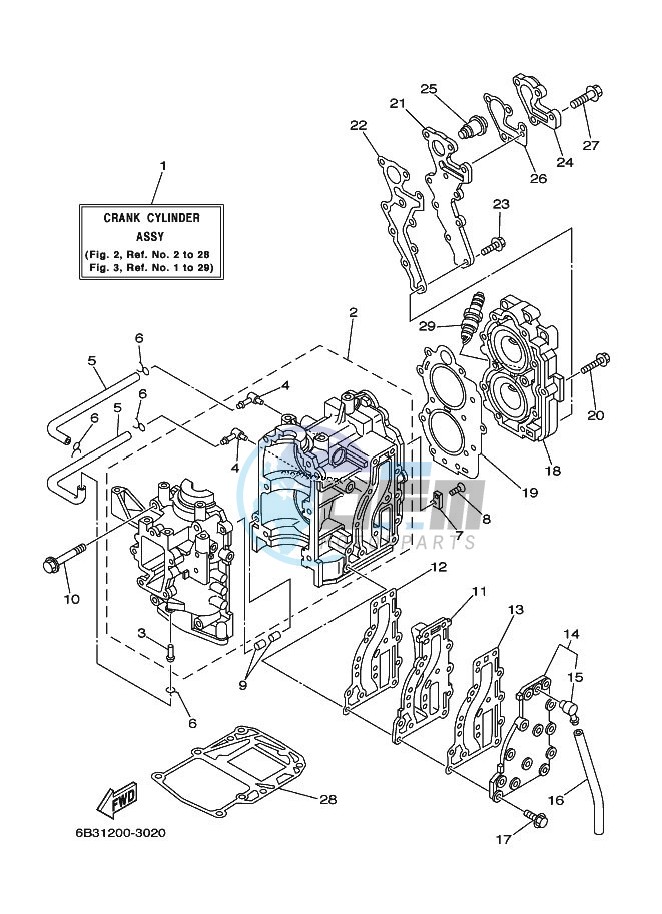 CYLINDER--CRANKCASE