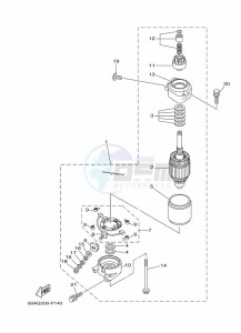 FT50CETL drawing STARTING-MOTOR