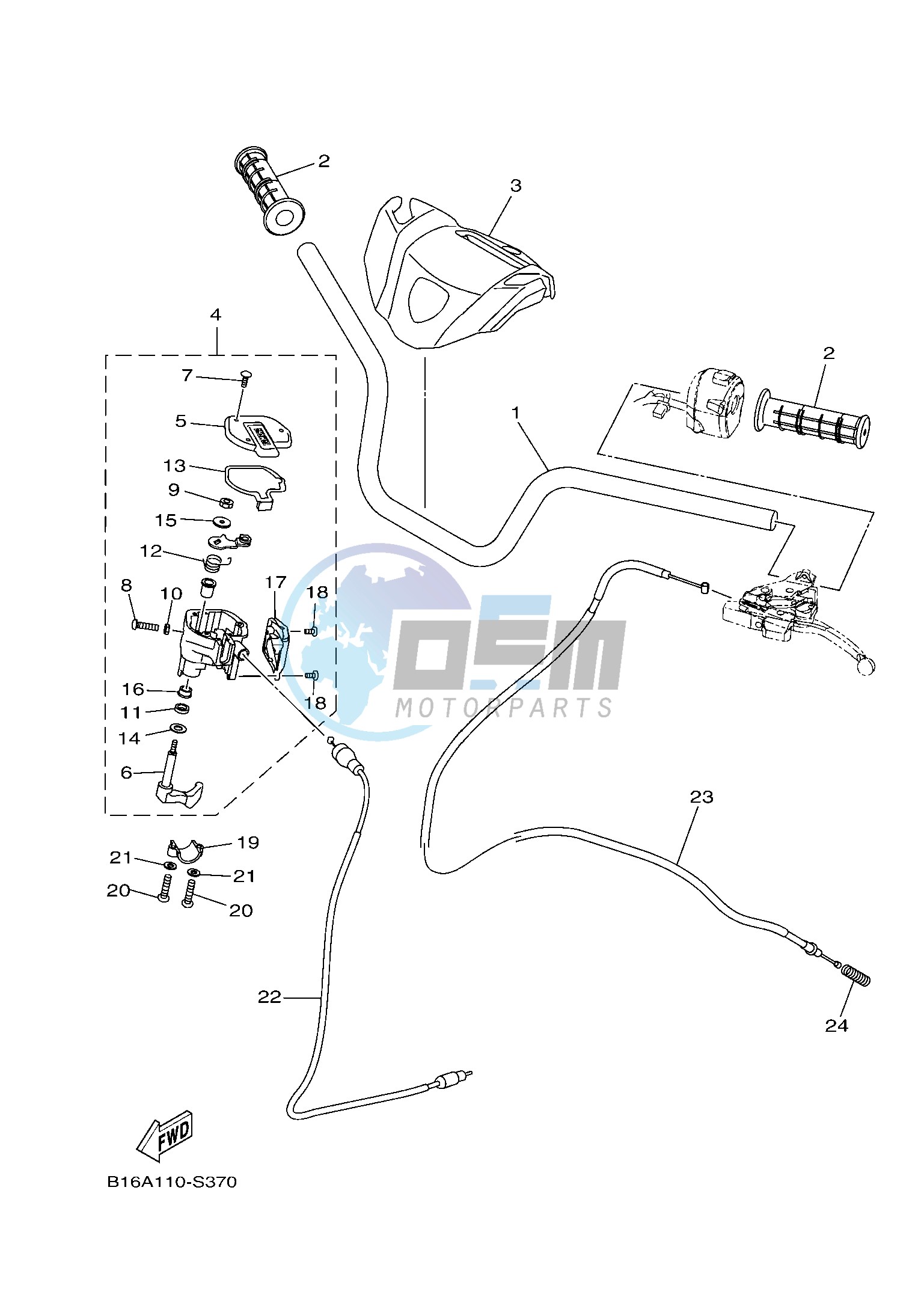 STEERING HANDLE & CABLE