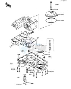 ZX 750 A [GPZ 750] (A1-A2) [GPZ 750] drawing BREATHER COVER_OIL PAN