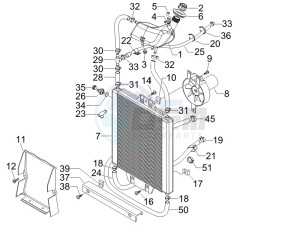 Runner 200 VXR 4t Race e3 drawing Cooling system