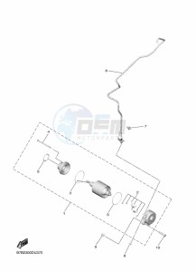 YZ250F (B7B2) drawing STARTING MOTOR