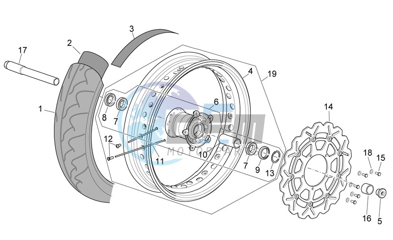 Front wheel II