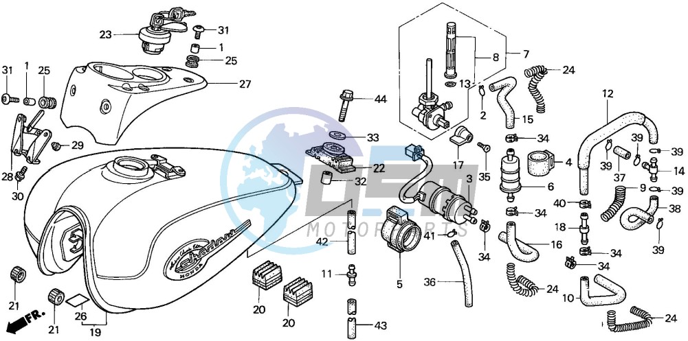 FUEL TANK/FUEL PUMP