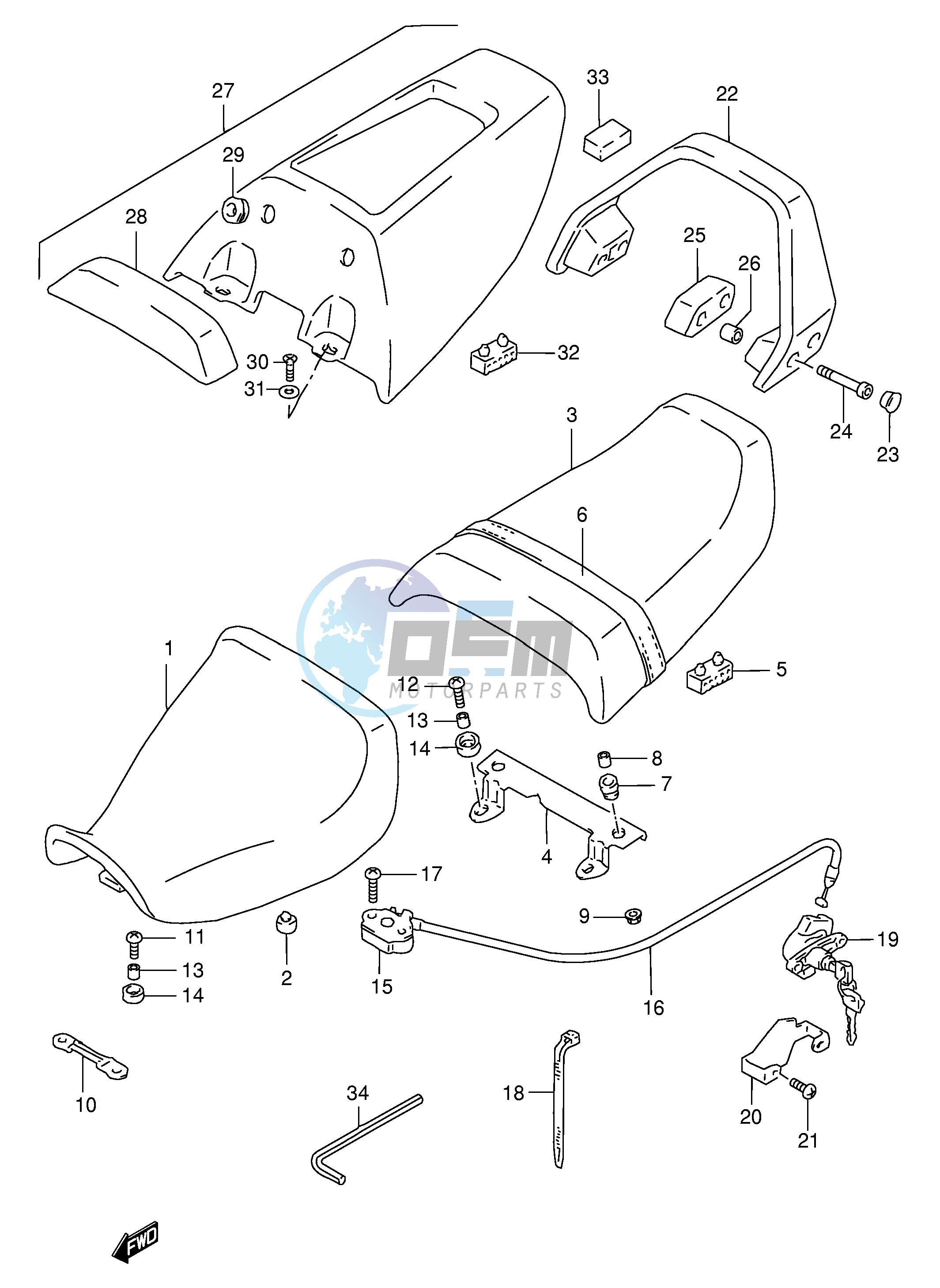 SEAT (MODEL P)