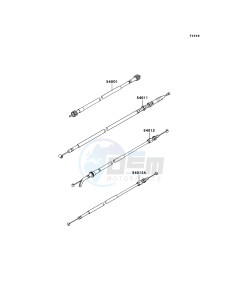 NINJA 250R EX250KBFA GB XX (EU ME A(FRICA) drawing Cables