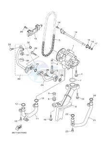 MTN-1000D MT-10 SP MT-10 SP (BW81) drawing OIL PUMP