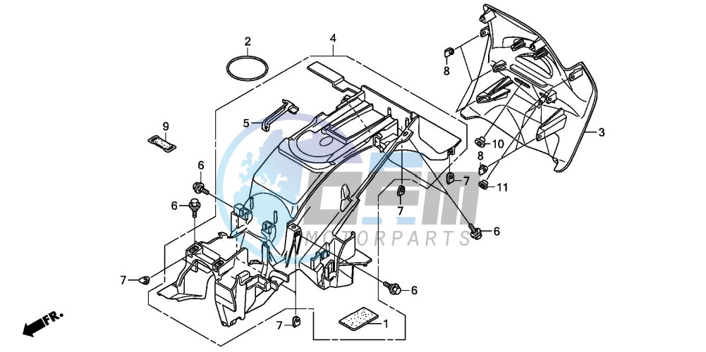 REAR FENDER