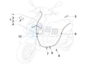 Fly 50 4t drawing Main cable harness