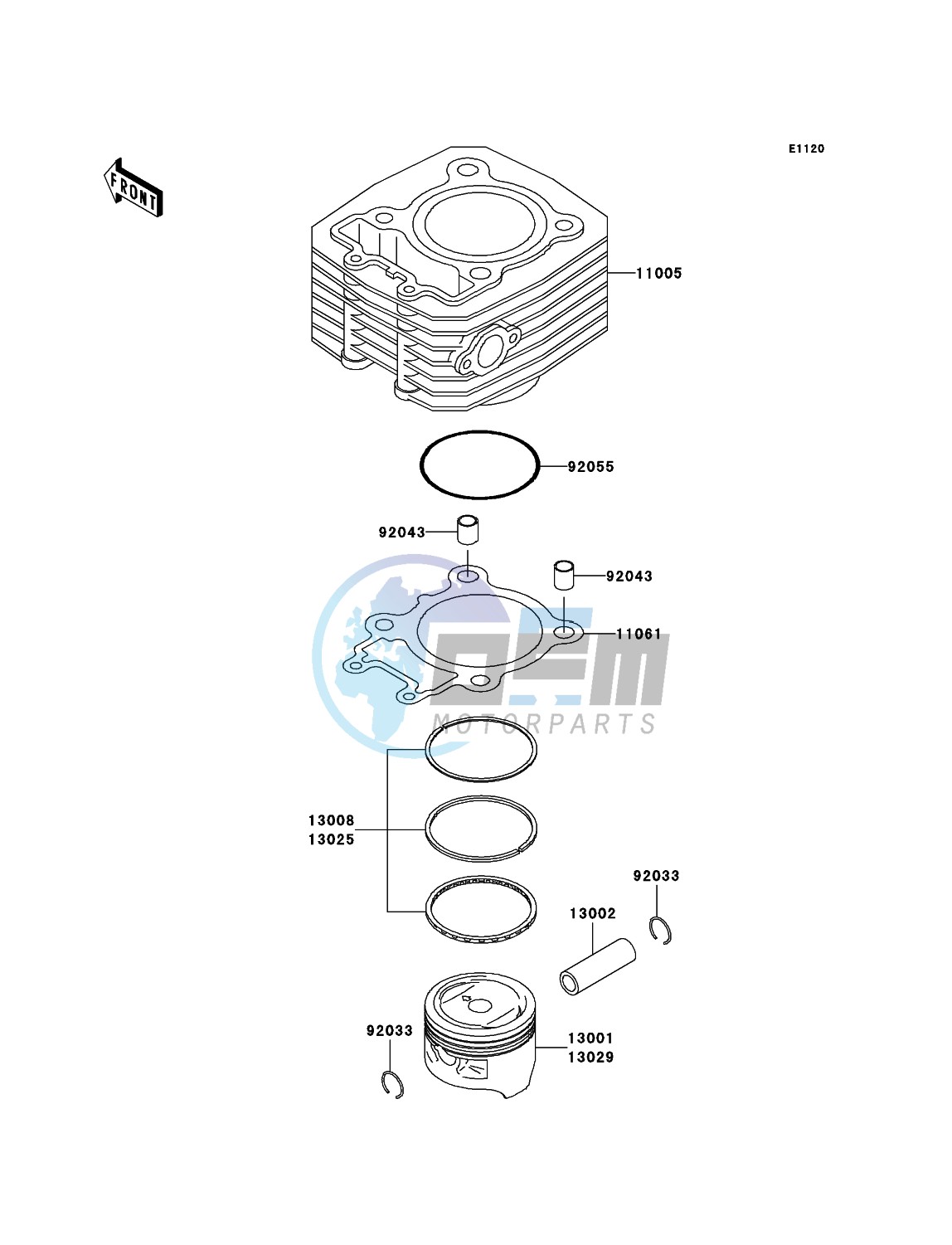 Cylinder/Piston(s)