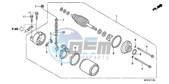 STARTING MOTOR