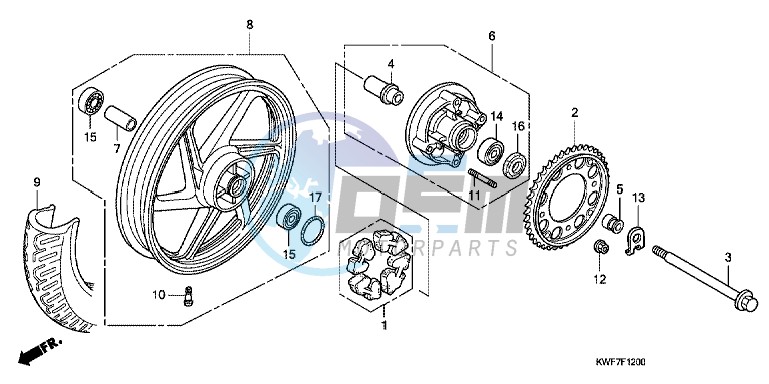 REAR WHEEL