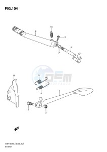 VZR1800 (E2) INTRUDER drawing STAND