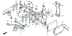 ST1100A drawing COWL STAY (ST1100AS)