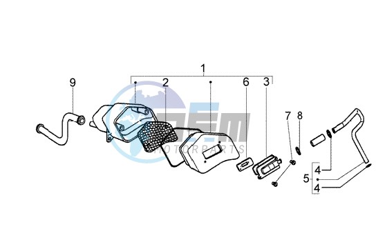 Secondairy air box