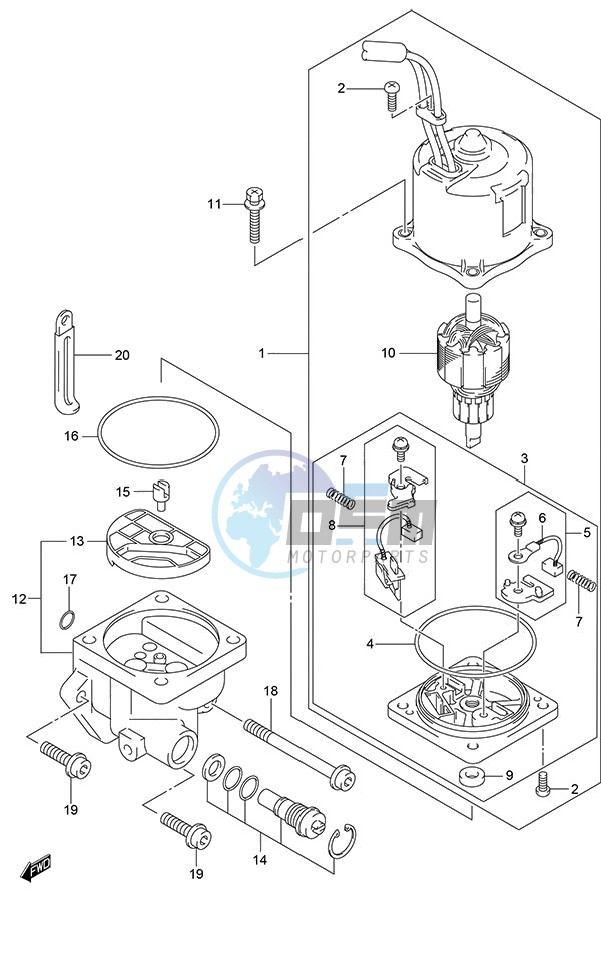 PTT Motor (DF 250S)