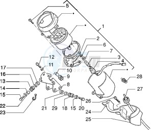 Eaglet automatic 50 drawing Speedometer