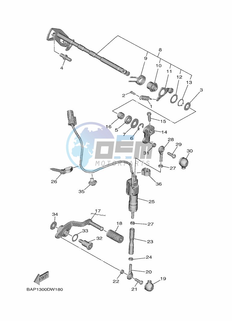 SHIFT SHAFT