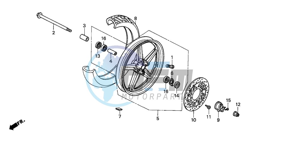 FRONT WHEEL