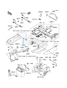 MULE_610_4X4 KAF400ABF EU drawing Chassis Electrical Equipment