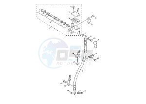 NXC CYGNUS X 125 drawing FRONT MASTER CYLINDER